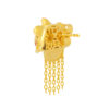 TOMEI Lion Dance Tassels Earrings, Yellow Gold 916
