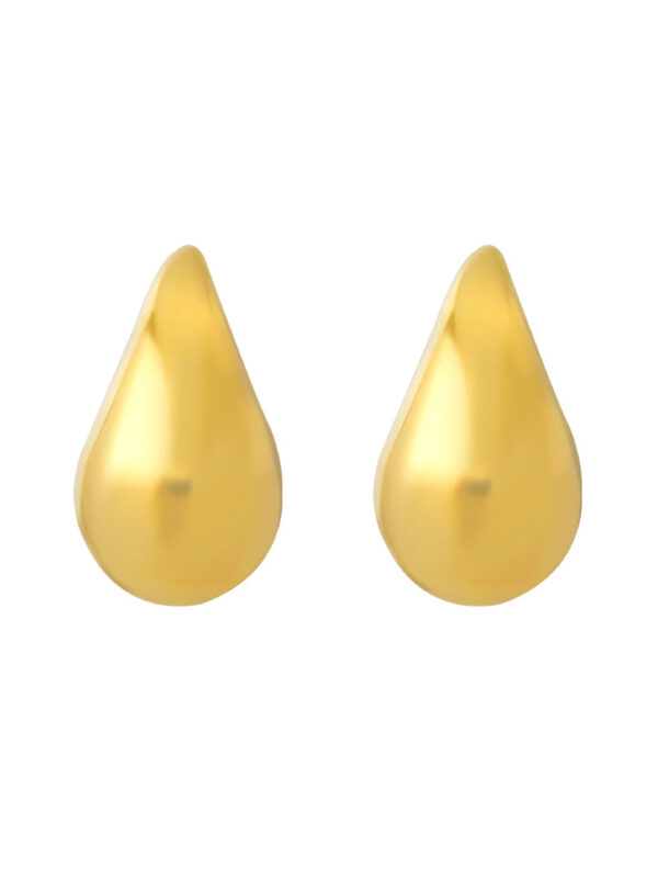 TOMEI Lusso Italia High-Polishing Earrings, Yellow Gold 916