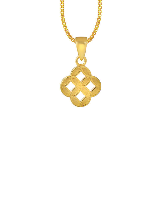 TOMEI Lusso Italia Coin Pendant, Yellow Gold 916