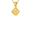 TOMEI Lusso Italia Coin Pendant, Yellow Gold 916