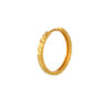 TOMEI Lusso Italia Circle Loop Earrings, Yellow Gold 916