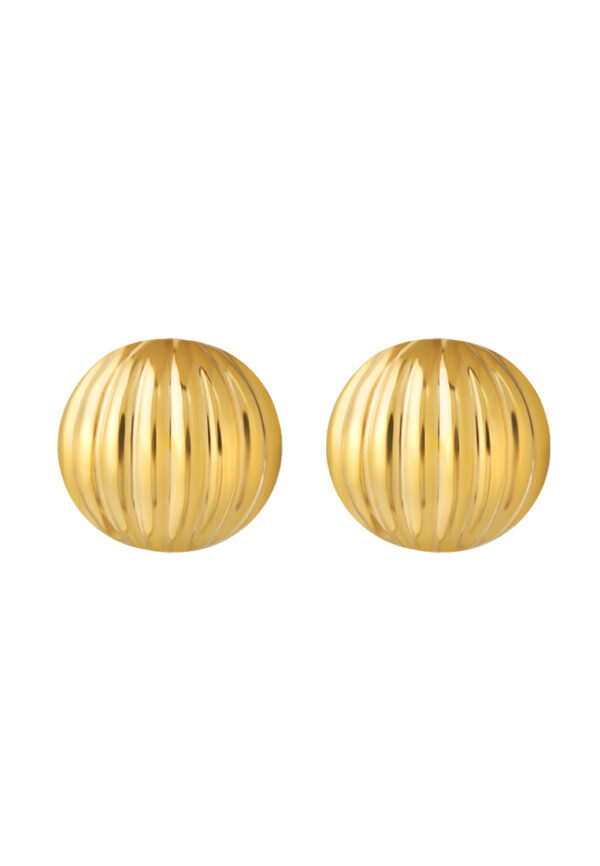 TOMEI Lusso Italia Lantern Earrings, Yellow Gold 916
