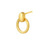TOMEI Lusso Italia Circle Earrings, Yellow Gold 916