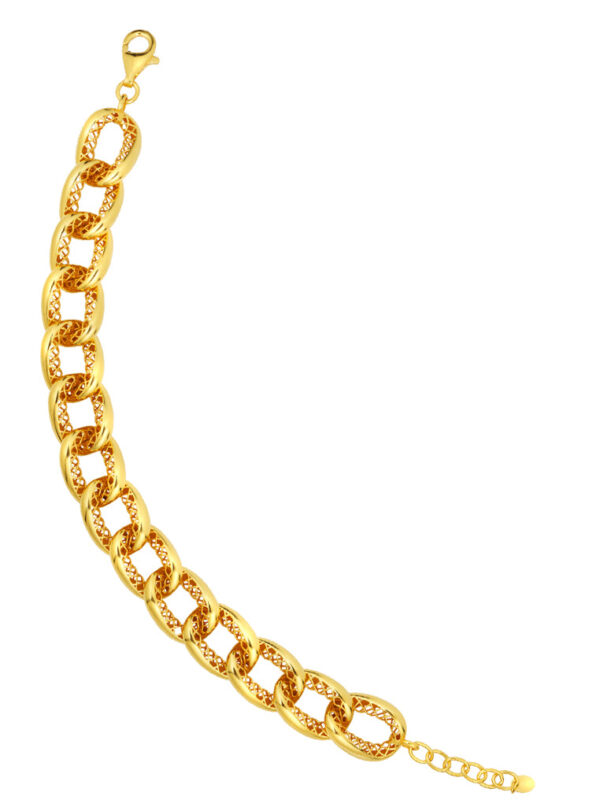 TOMEI Link Bracelet, Yellow Gold 916