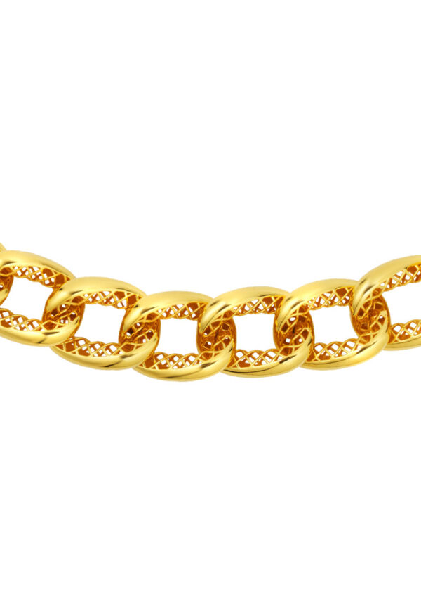 TOMEI Link Bracelet, Yellow Gold 916
