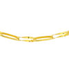 TOMEI Curvy Link Bracelet, Yellow Gold 916