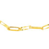 TOMEI Curvy Link Necklace, Yellow Gold 916