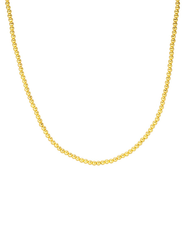 TOMEI Glowing Ball Necklace, Yellow Gold 916