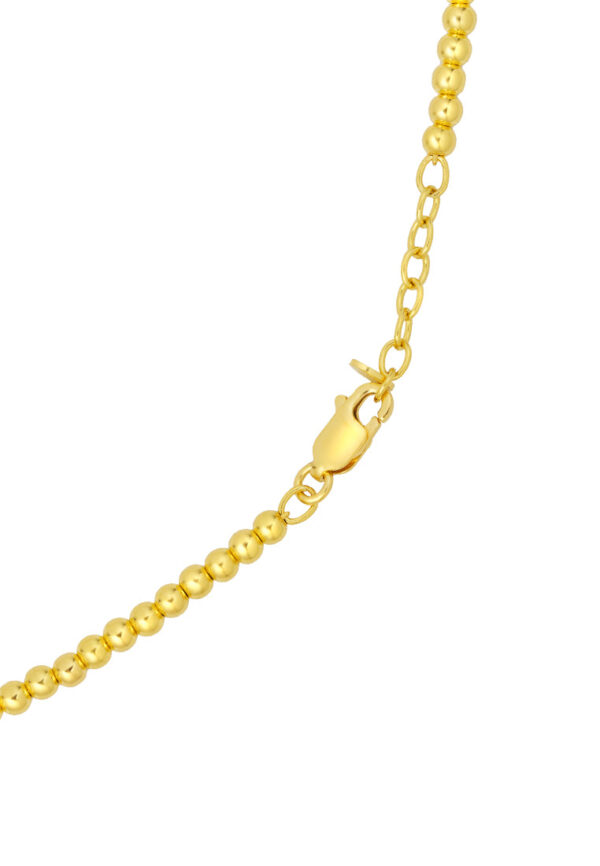 TOMEI Glowing Ball Necklace, Yellow Gold 916