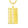 TOMEI Abacus Pendant, Yellow Gold 916