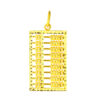TOMEI Abacus Pendant, Yellow Gold 916