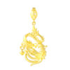 TOMEI Dragon Phoenix Unite Pendant, Yellow Gold 916