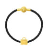 TOMEI I Love Travel Charm, Yellow Gold 916
