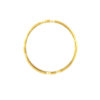 TOMEI Art Of Meander Ring, Yellow Gold 916