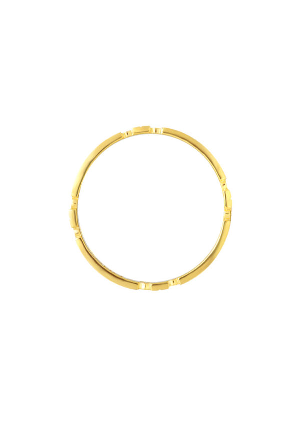 TOMEI Art Of Meander Ring, Yellow Gold 916