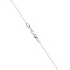 TOMEI Plain Gold Bracelet,White Gold 585