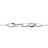 TOMEI Plain Gold Bracelet,White Gold 585
