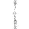 TOMEI Plain Gold Bracelet,White Gold 585