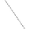 TOMEI Plain Gold Bracelet,White Gold 585