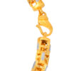 TOMEI Dual-Tone Enchanting Spiral Bracelet, Yellow Gold 916