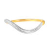 TOMEI Curvy Bangle, Yellow Gold 916