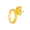 TOMEI Lusso Italia Oval Earrings, Yellow Gold 916