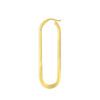 TOMEI Lusso Italia Baguette Earrings, Yellow Gold 916