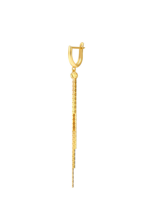 TOMEI Lusso Italia Dangling Earrings, Yellow Gold 916