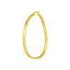 TOMEI Lusso Italia Modern Loop Earrings, Yellow Gold 916