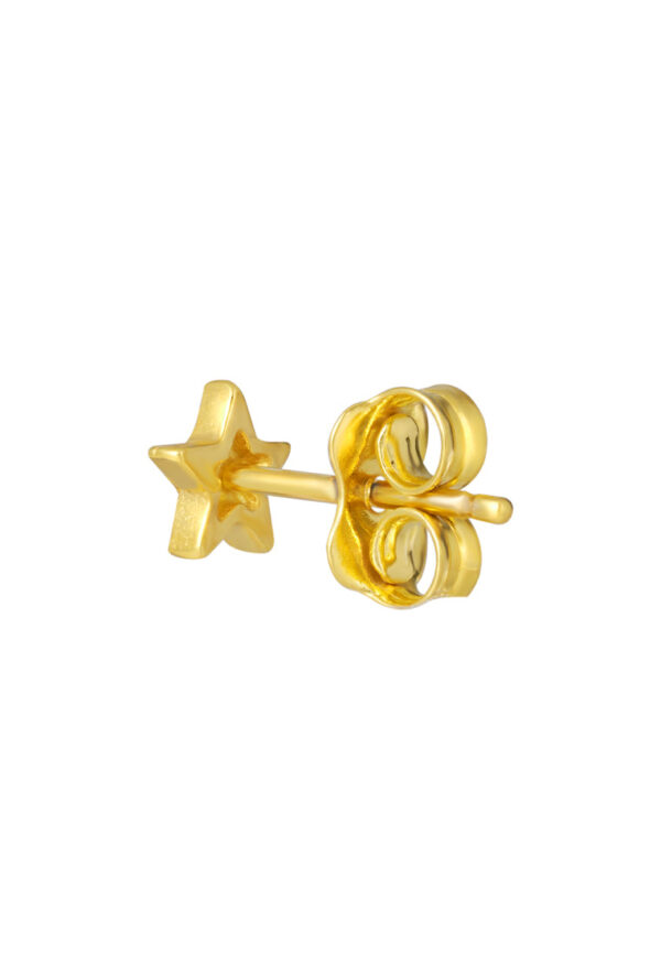 TOMEI Lusso Italia Star Earrings, Yellow Gold 916