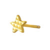 TOMEI Lusso Italia Star Earrings, Yellow Gold 916