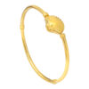 TOMEI Ocean Collection, Sea Shell Bangle, Yellow Gold 916