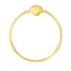 TOMEI Ocean Collection, Sea Shell Bangle, Yellow Gold 916