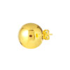 TOMEI Lusso Italia High-Polishing Ball Earrings, Yellow Gold 916