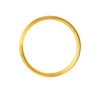 TOMEI Line Edge Xi De Ring, Yellow Gold 916
