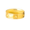 TOMEI Line Edge Xi De Ring, Yellow Gold 916