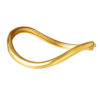 TOMEI Curved Bangle, Yellow Gold 916