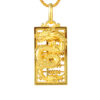 TOMEI Dragon Abacus Pendant, Yellow Gold 916