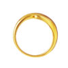 TOMEI Diamond Cut Collection Detachable Ring, Yellow Gold 916