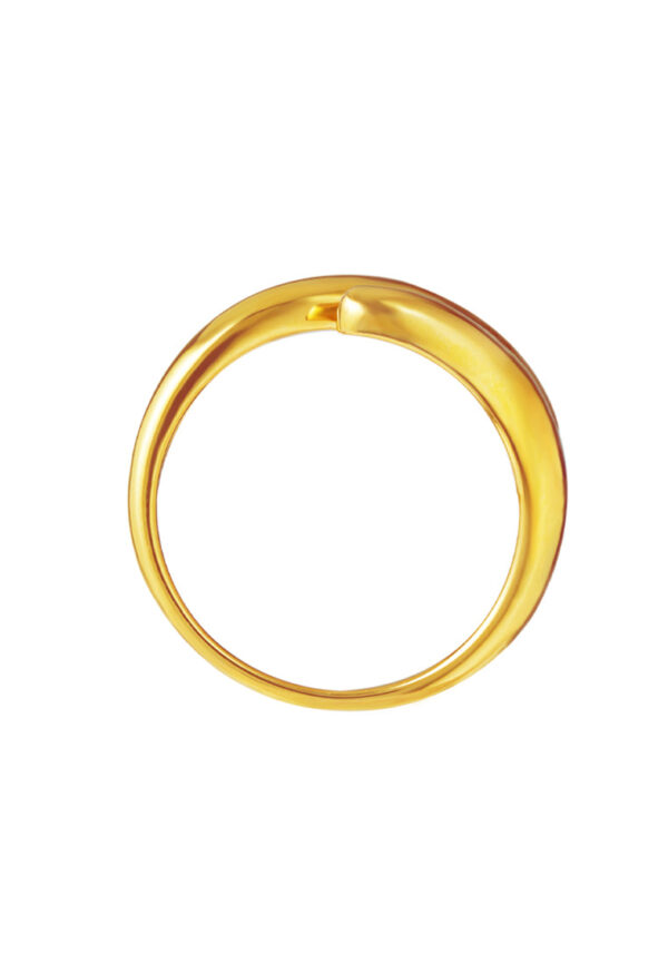 TOMEI Diamond Cut Collection Detachable Ring, Yellow Gold 916