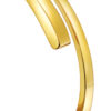 TOMEI Anastasia Extended C-Shape Bangle, Yellow Gold 916