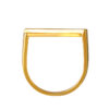 TOMEI Anastasia X-Cross Ring, Yellow Gold 916