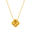 TOMEI Happiness Gear Necklace, Yellow Gold 916