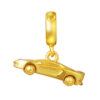 TOMEI Chomel Sport Car Charm, Yellow Gold 916