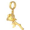 TOMEI Chomel Only You Rose Charm, Yellow Gold 916