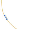 TOMEI Gemstones with Diamond Bracelet, Yellow Gold 375