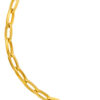 TOMEI Interlocking Link Bracelet, Yellow Gold 916