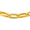 TOMEI Interlocking Link Bracelet, Yellow Gold 916