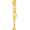TOMEI Lusso Italia Tiny Rhythm Link Bracelet, Yellow Gold 916