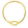 TOMEI Lusso Italia Chomel Oval Bracelet, Yellow Gold 916